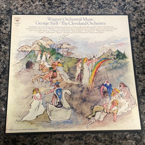 Wagner Orchestral Music Vinyl Record